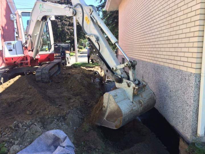 Travaux d'excavation Saint-Hyacinthe