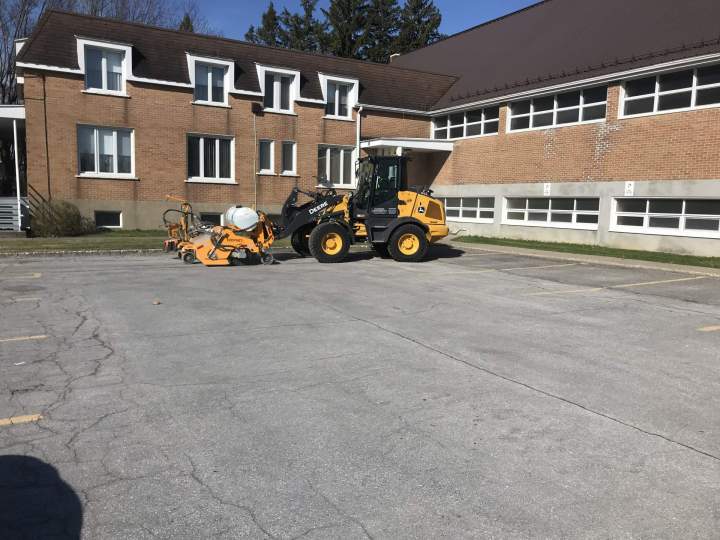 Entretien stationnement Saint-Hyacinthe