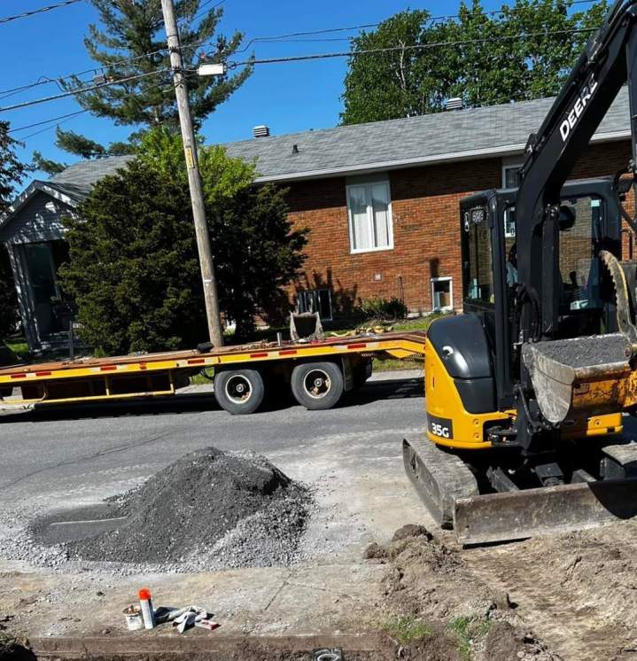 Excavation résidentielle Saint Hyacinthe